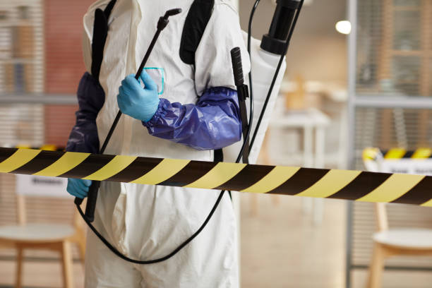 Professional Biohazard technician working in Westville, IL